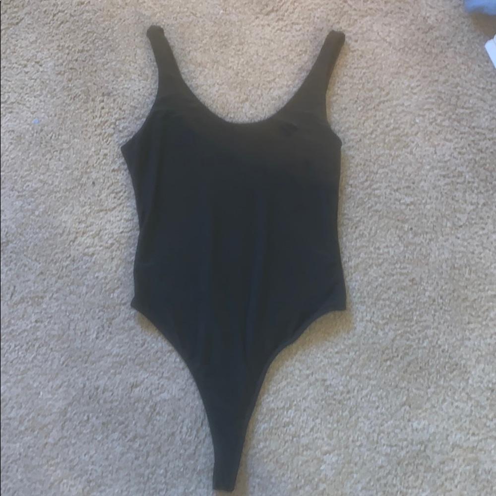 Olive Green Bodysuit